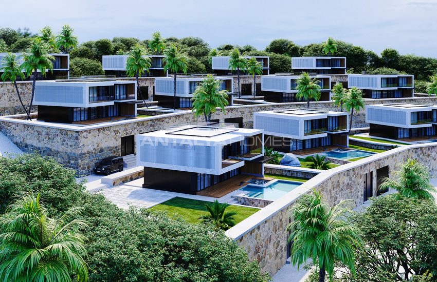 Brand New Villas in a High-quality Complex in Alanya Bektas 14