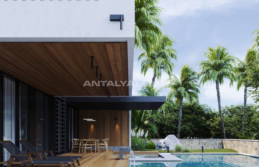 Brand New Villas in a High-quality Complex in Alanya Bektas 10