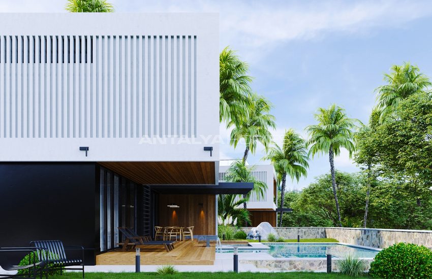 Brand New Villas in a High-quality Complex in Alanya Bektas 11