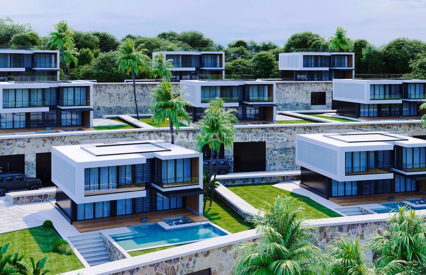 Brand New Villas in a High-quality Complex in Alanya Bektas