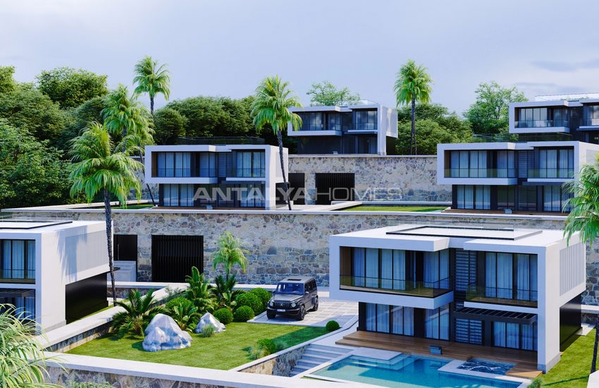 Brand New Villas in a High-quality Complex in Alanya Bektas 2