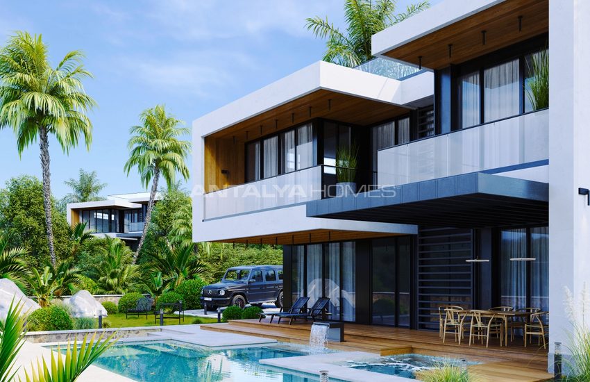 Brand New Villas in a High-quality Complex in Alanya Bektas 4