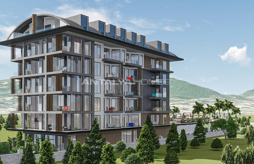Sea View Properties with a Private Beach in Alanya 12