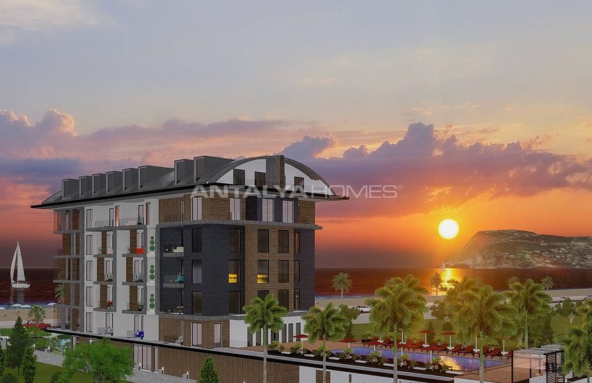 Sea View Properties with a Private Beach in Alanya 13