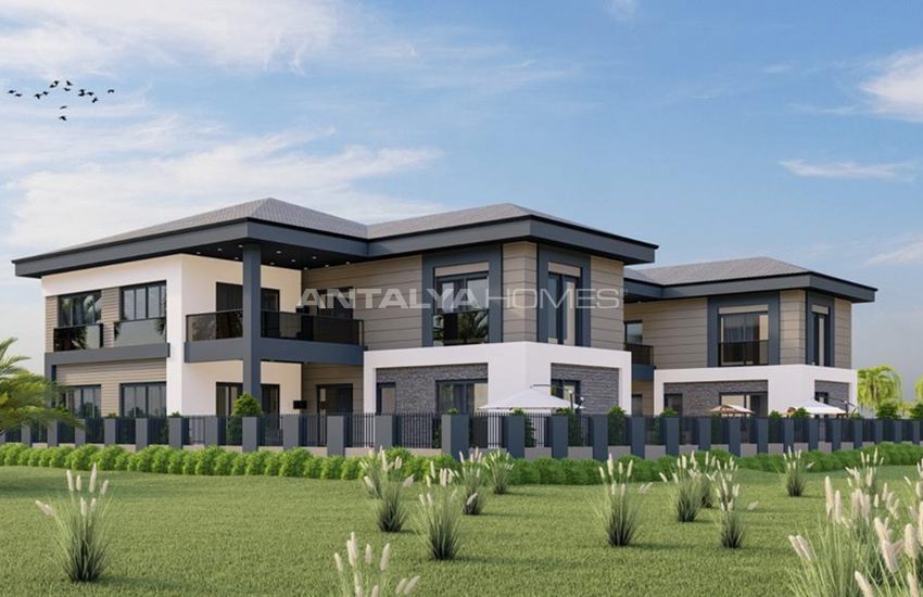 Smart Villas with 350 M² Private Garden in Antalya Döşemealtı 5