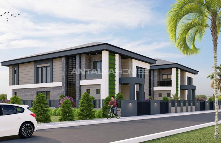 Smart Villas with 350 M² Private Garden in Antalya Döşemealtı 7