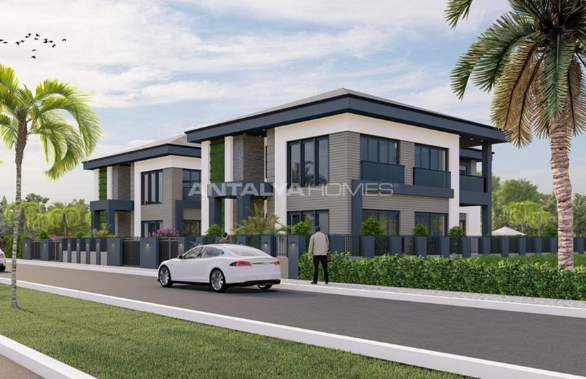 Smart Villas with 350 M² Private Garden in Antalya Döşemealtı 1