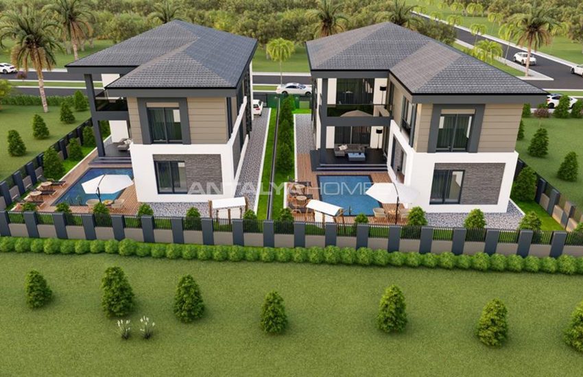 Smart Villas with 350 M² Private Garden in Antalya Döşemealtı 2