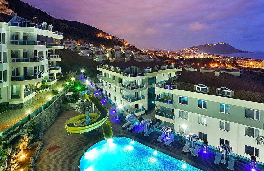 Turnkey Properties with Castle and Sea View in Alanya 3