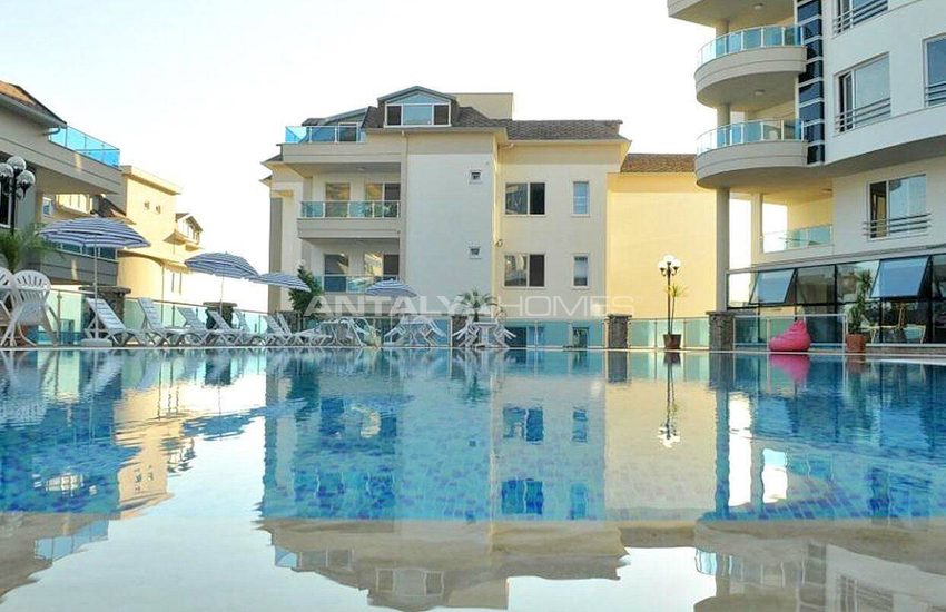 Turnkey Properties with Castle and Sea View in Alanya 5