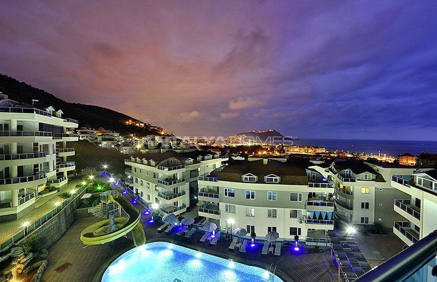 Turnkey Properties with Castle and Sea View in Alanya 4
