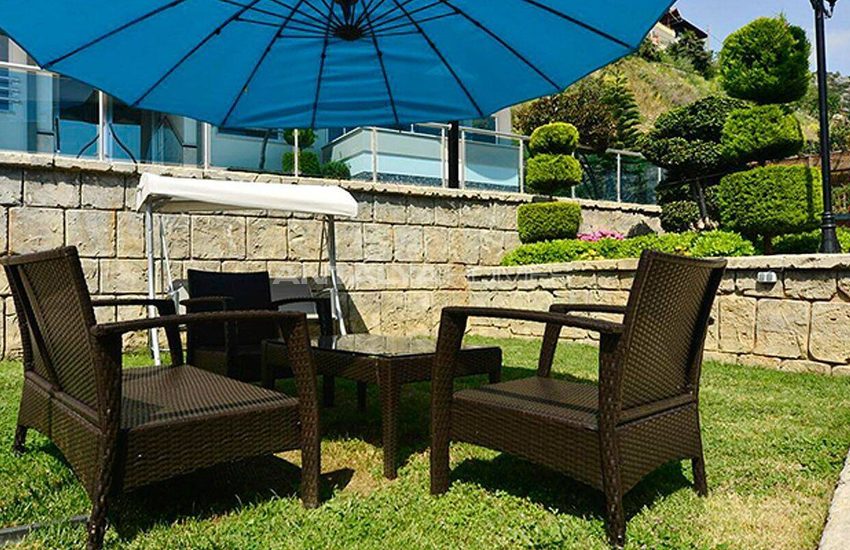 Turnkey Properties with Castle and Sea View in Alanya 13