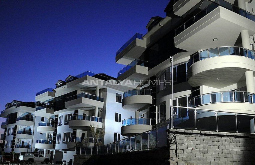 Turnkey Properties with Castle and Sea View in Alanya 6