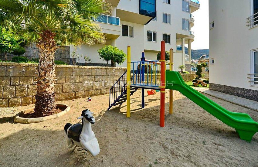 Turnkey Properties with Castle and Sea View in Alanya 14