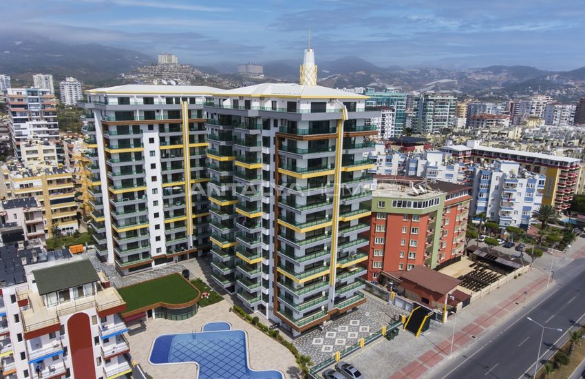 Alanya Mahmutlar’da Denize Sıfır Projede Lüks Daireler 7