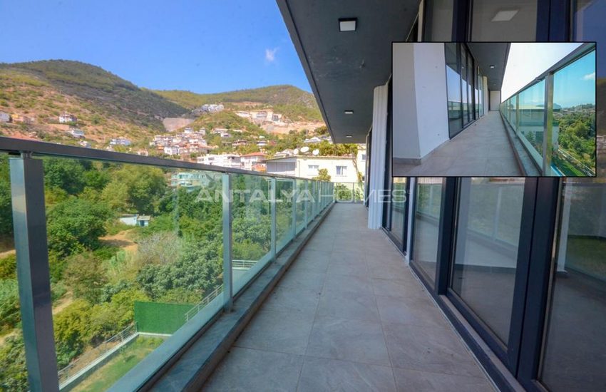 Zentrale Luxus Villen Mit Meer Und Schlossblick In Alanya 7