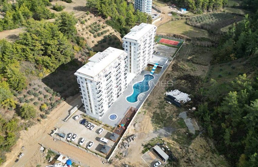 New Apartments in Avsallar Alanya with Nature and Sea View 2