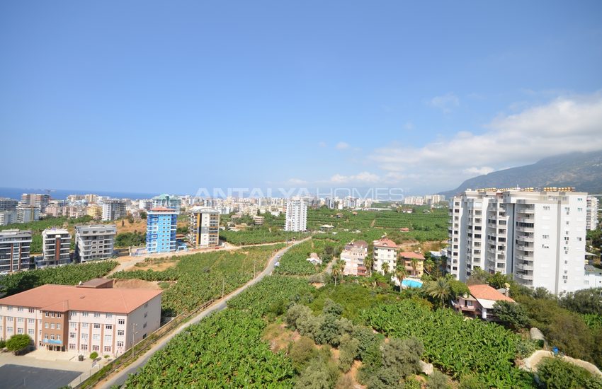 Mahmutlar'da Muhteşem Deniz ve Dağ Manzaralı Daireler 7
