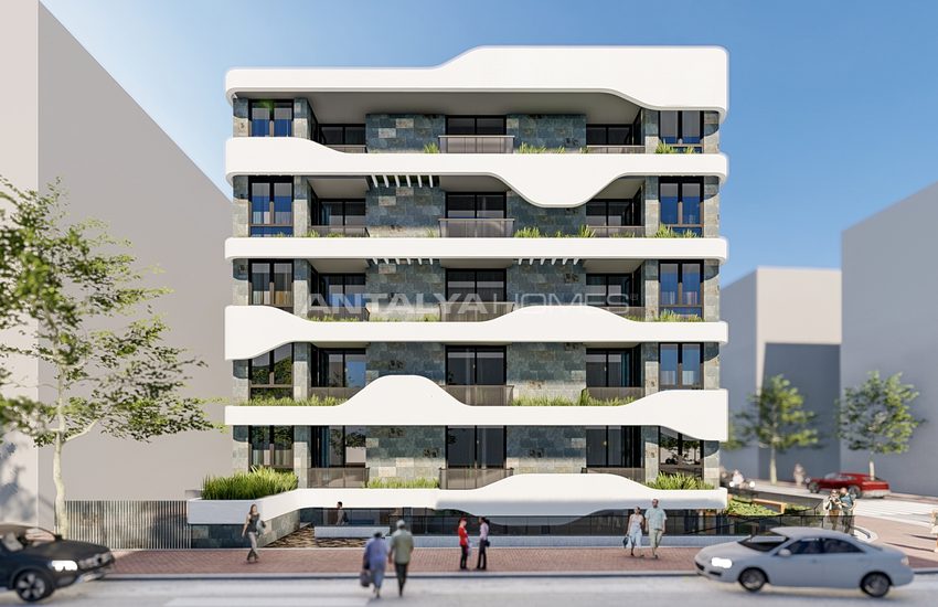 Alanya Merkezde Denize 250 Mt Uzaklıkta Sıfır Daireler 2