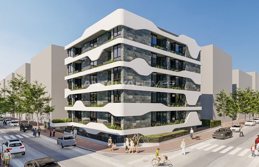 Alanya Merkezde Denize 250 Mt Uzaklıkta Sıfır Daireler 1