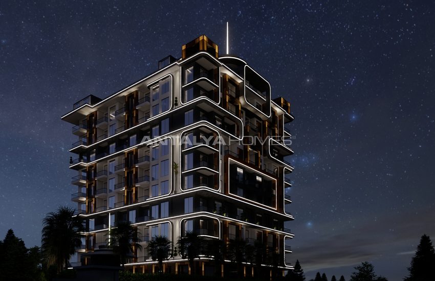 Tosmur'da Otel İmkanlarına Sahip Deniz Manzaralı Rezidanslar 12
