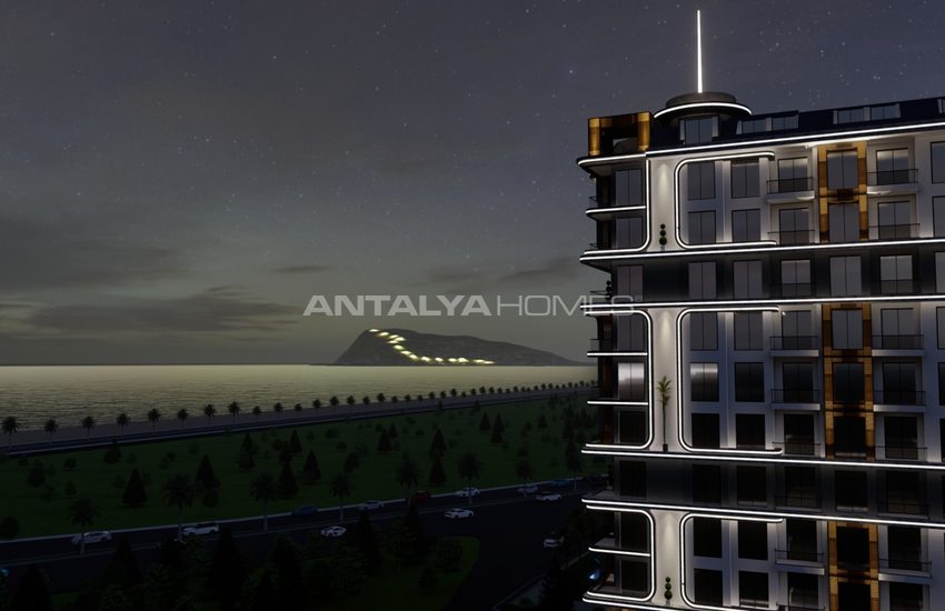 Tosmur'da Otel İmkanlarına Sahip Deniz Manzaralı Rezidanslar 15