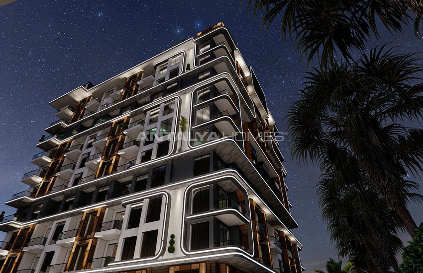 Tosmur'da Otel İmkanlarına Sahip Deniz Manzaralı Rezidanslar 17