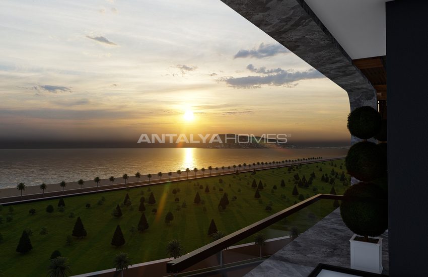 Tosmur'da Otel İmkanlarına Sahip Deniz Manzaralı Rezidanslar 7