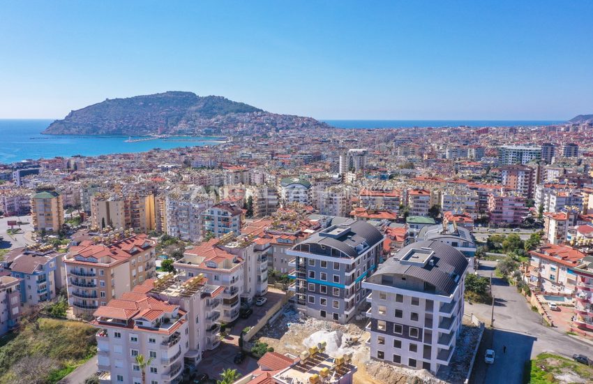 Appartementen Dichtbij Voorzieningen In Het Centrum Van Alanya