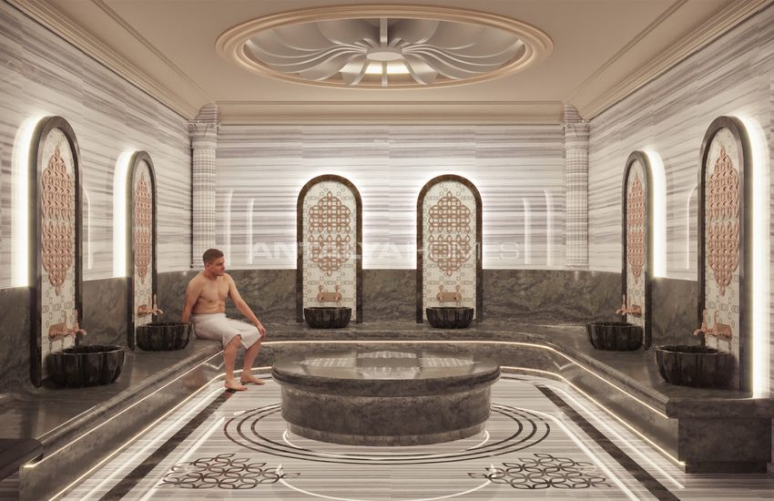 Centrally Located New Alanya Flats 600 Meter to the Beach 11
