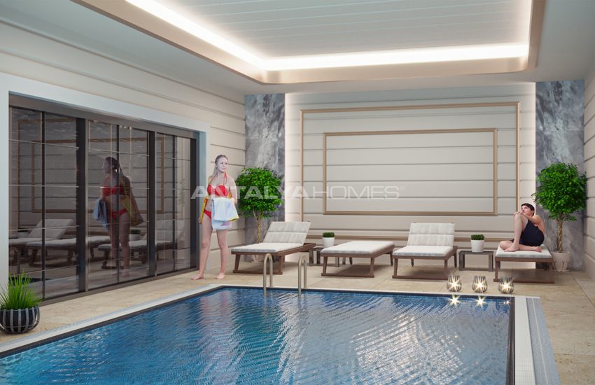 Centrally Located New Alanya Flats 600 Meter to the Beach 12