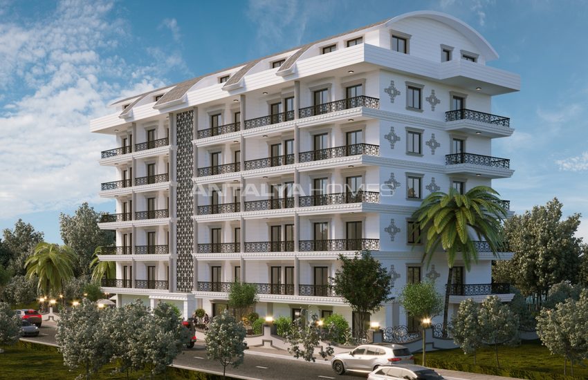Centrally Located New Alanya Flats 600 Meter to the Beach 3