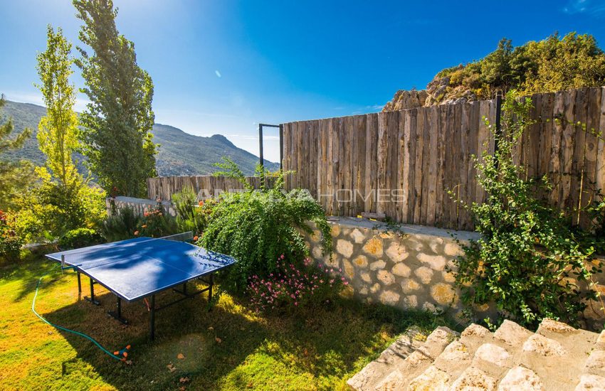 Mountain House with a Swimming Pool in Kas, Islamlar Village 6