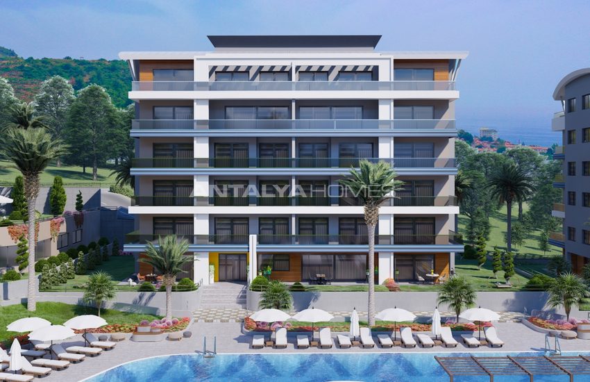 Full Activity Apartments with Swimming Pool in Kargicak 6