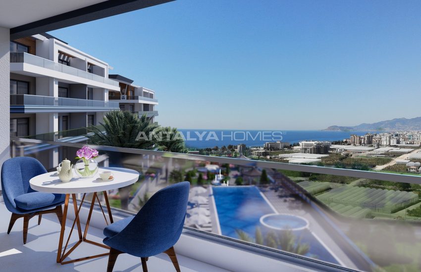 Full Activity Apartments with Swimming Pool in Kargicak 7