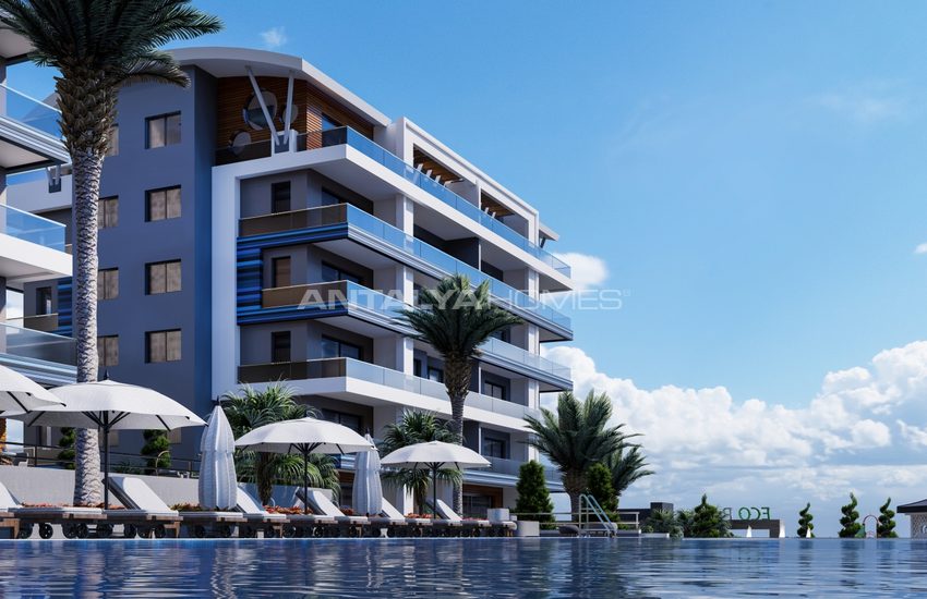 Full Activity Apartments with Swimming Pool in Kargicak 9
