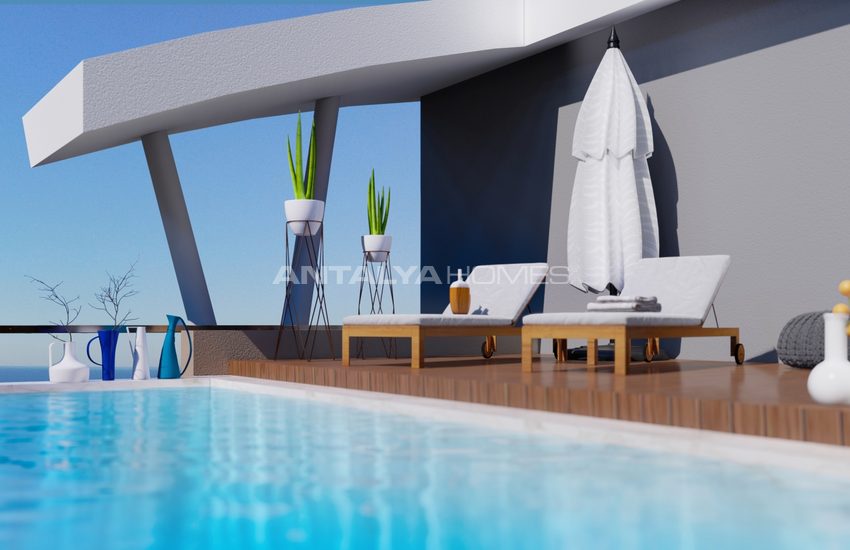 Full Activity Apartments with Swimming Pool in Kargicak 10