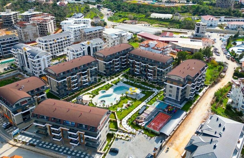 Immobiliers Avec Riches Caractéristiques À Alanya Oba 5
