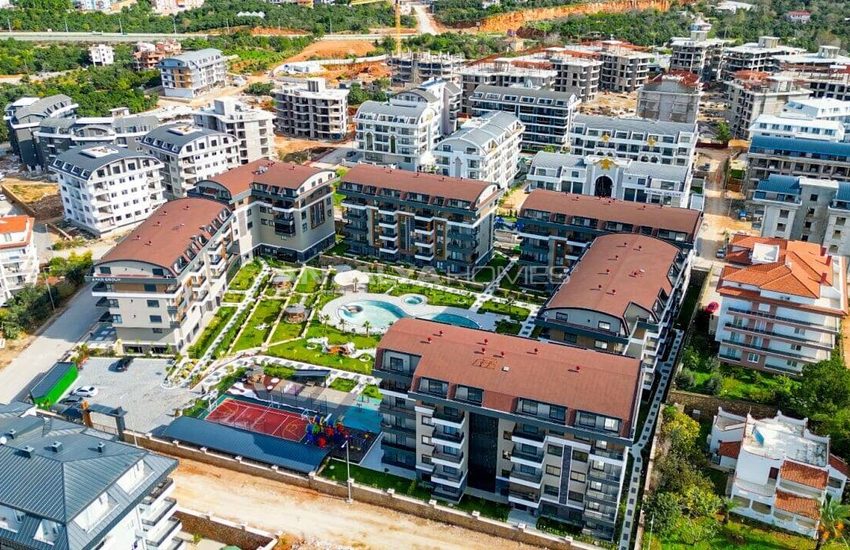 Immobiliers Avec Riches Caractéristiques À Alanya Oba 4