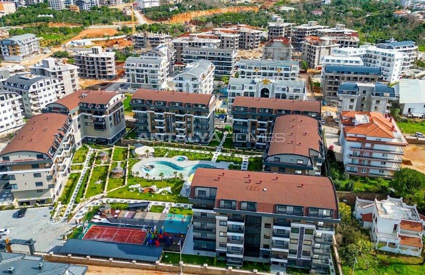 Immobiliers Avec Riches Caractéristiques À Alanya Oba 2