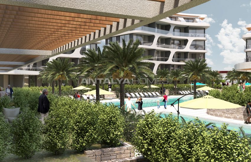 Alanya Vastgoed In Een Complex Met Rijke Faciliteiten 23