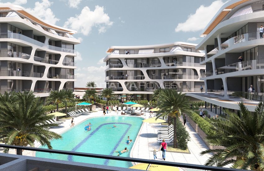 Alanya Vastgoed In Een Complex Met Rijke Faciliteiten 22