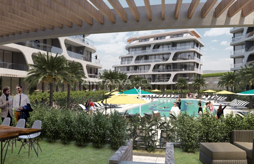 Alanya Vastgoed In Een Complex Met Rijke Faciliteiten 19