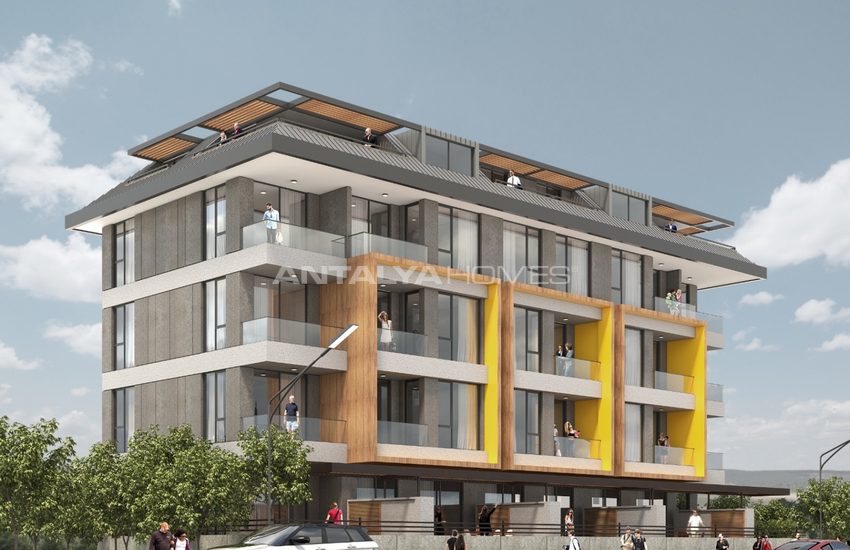 Centrally Located Apartments with Swimming Pool in Alanya