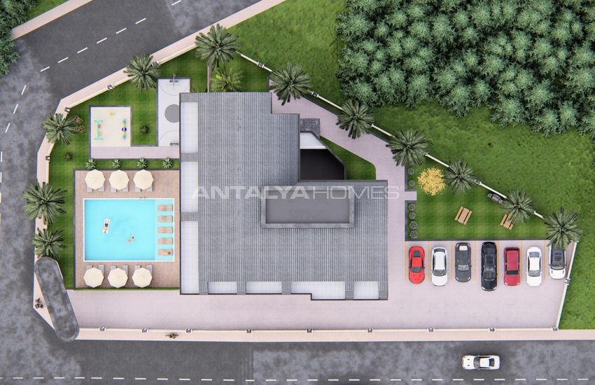 Centrally Located Apartments with Swimming Pool in Alanya 2