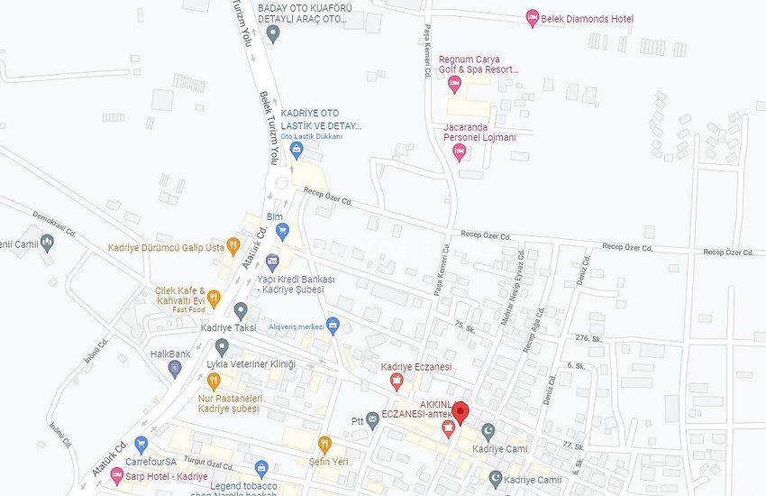 The Land with Investment Opportunity in Antalya Belek 3