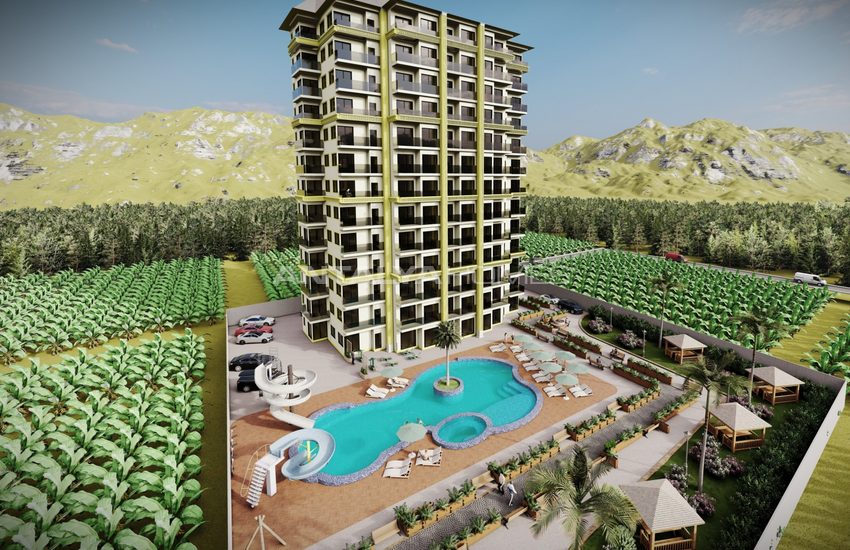 Luxurious Investment Apartments for Sale in Alanya Mahmutlar 5