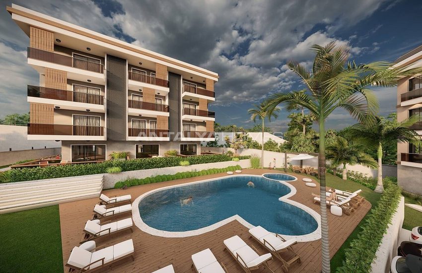 Appartements Concept Villa Avec Vue Sur Mer À Alanya 7