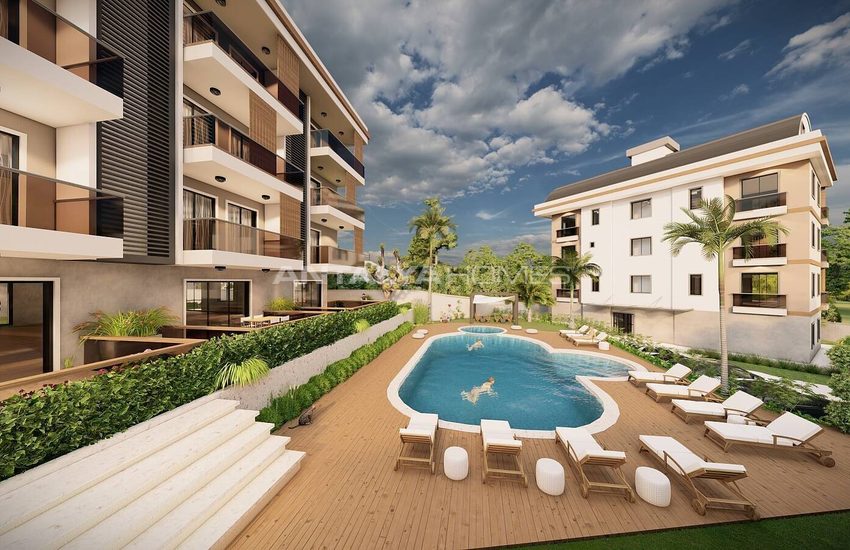 Appartements Concept Villa Avec Vue Sur Mer À Alanya 9
