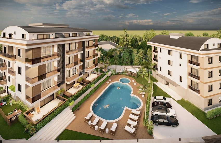 Appartements Concept Villa Avec Vue Sur Mer À Alanya 1